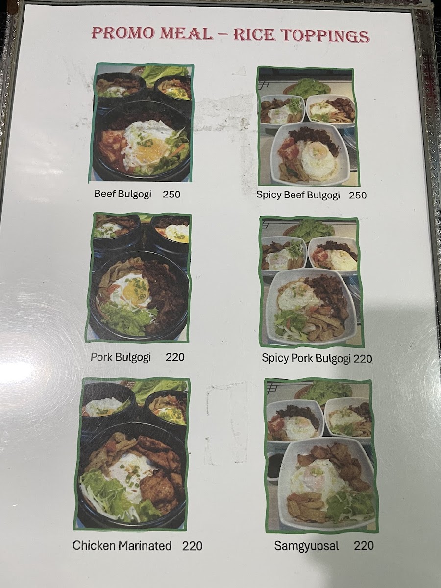 Menu Greenwell Korean Restaurant-2
